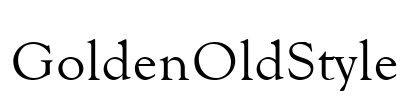 GoldenOldStyle