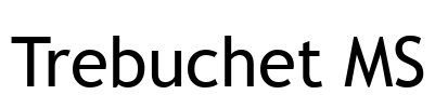 Trebuchet MS
