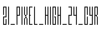 ZI_PIXEL_HIGH_24_CYR Font Image