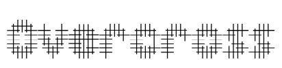 Overcross Font Image