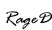 RageD Font Image
