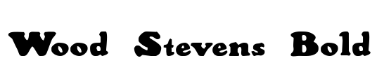 Wood Stevens Bold