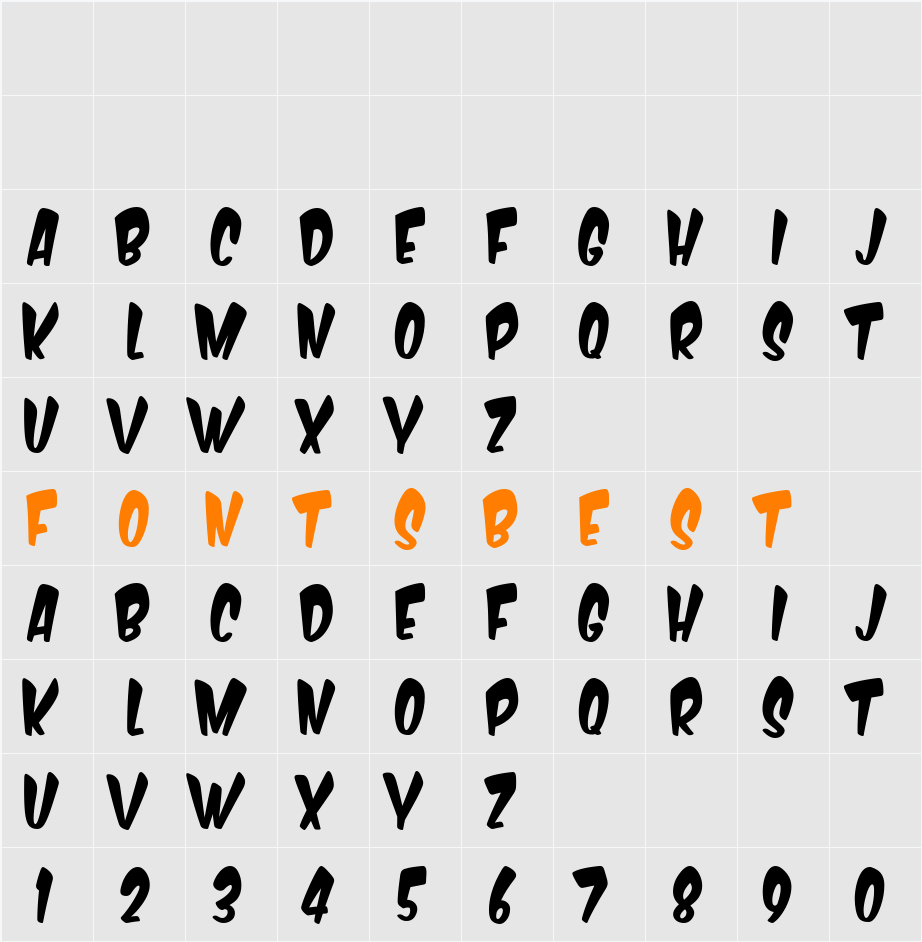 Komika Title - Boogie Character Map
