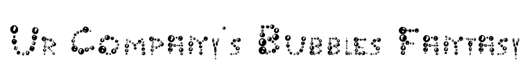 Ur Company's Bubbles Fantasy