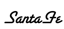 SantaFe Font Image