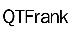 QTFrank Font Image