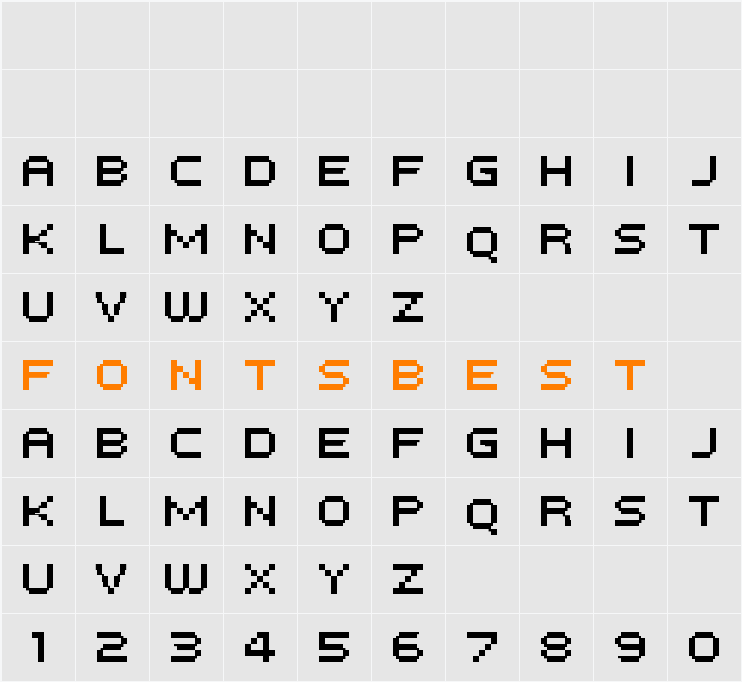 PF Tempesta Five Character Map
