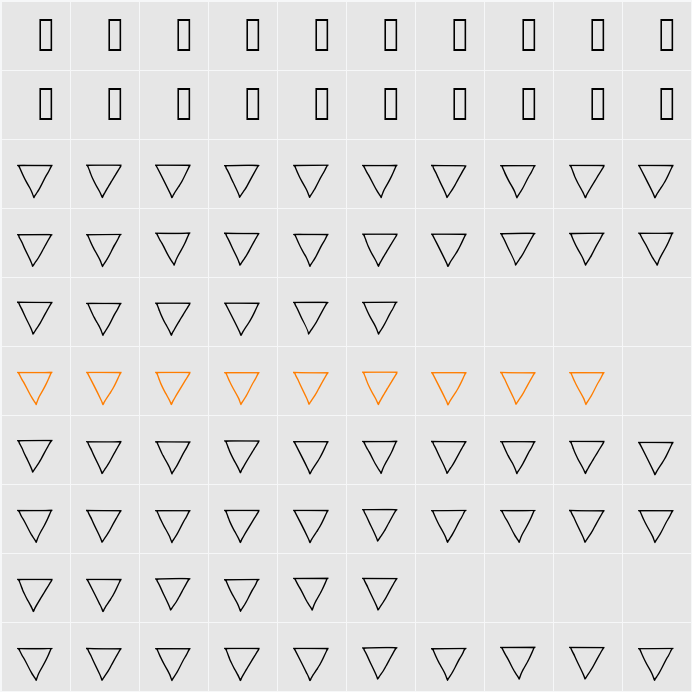 Paper Banner Character Map