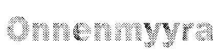 Onnenmyyra Font Image