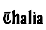 Thalia Font Image