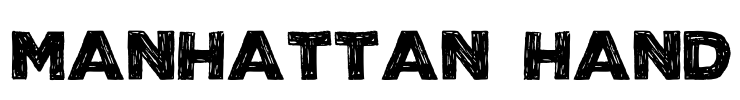 Manhattan Hand Font Image