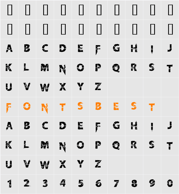 Knife Fight Ballet Character Map