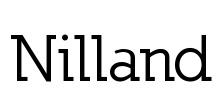 Nilland Font Image