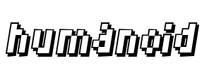 Humanoid Font Image