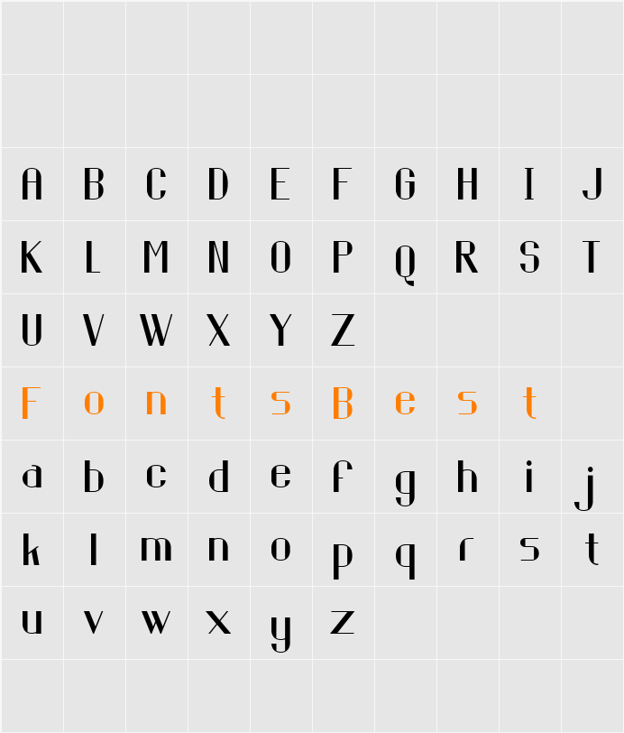 Piring Hitam Character Map