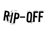 Rip-off Font Image
