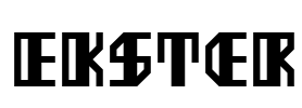 Ekster Font Image