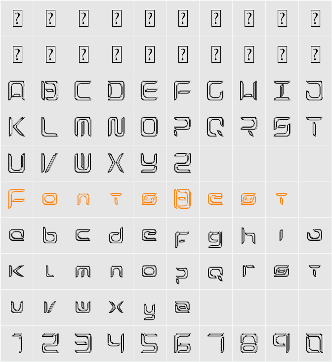 Exynos Reflecter Character Map