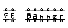 FE Banner Font Image