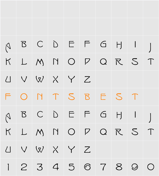 HiStyle Character Map