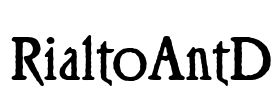 RialtoAntD Font Image