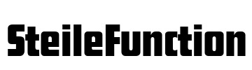 SteileFunction Font Image