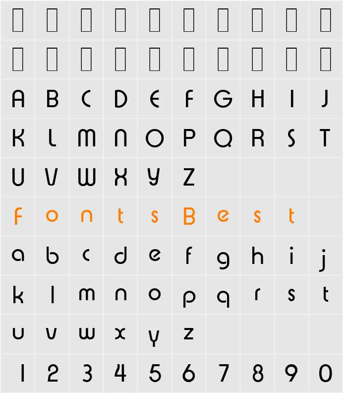 ExpressaSerial Character Map