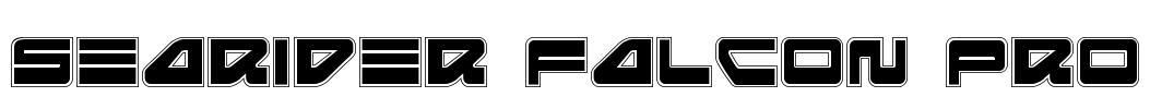 Searider Falcon Pro Font Image