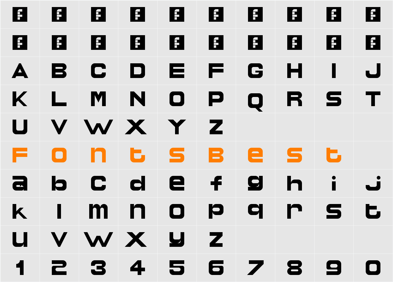 Serioucity 3 Character Map