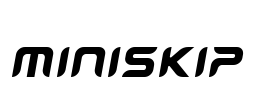 miniskip Font Image