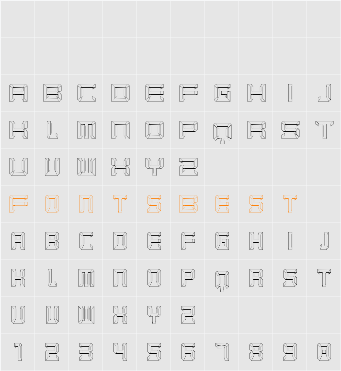 Karnivore Blue Character Map