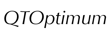 QTOptimum Font Image