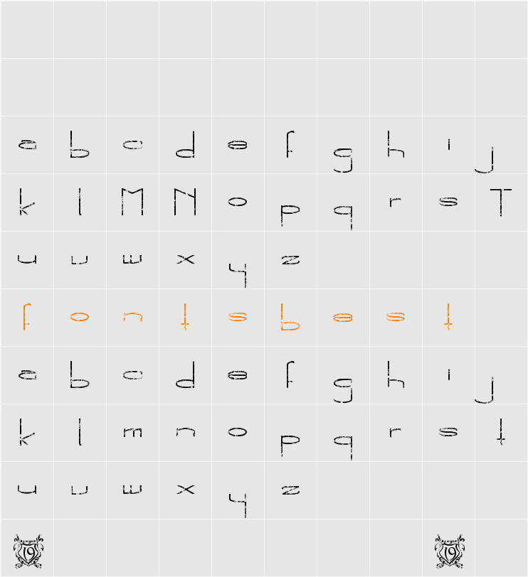 The New Metropolitan Character Map