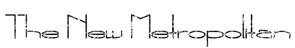The New Metropolitan Font Image