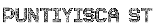 Puntiyisca St Font Image