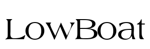 LowBoat Font Image