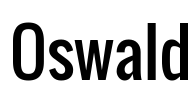 Oswald Font Image