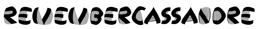 RememberCassandre Font Image