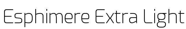 Esphimere Extra Light