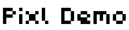 Pixl_Demo Font Image