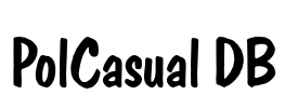 PolCasual DB Font Image