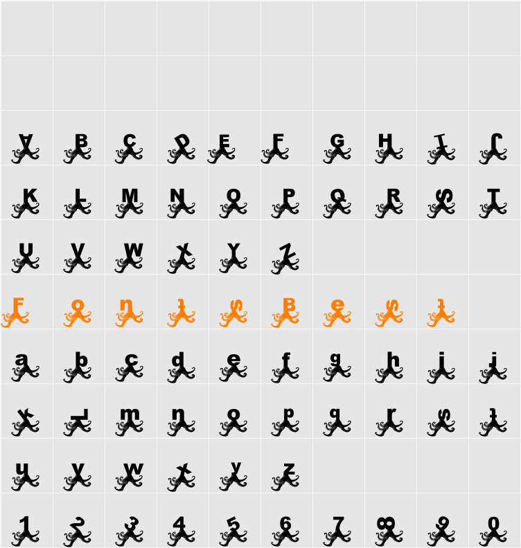 Paul Pulpo Character Map