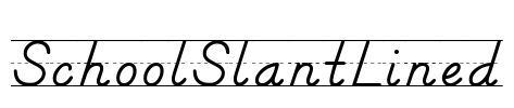 SchoolSlantLined
