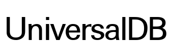 UniversalDB Font Image