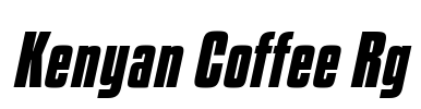 Kenyan Coffee Rg