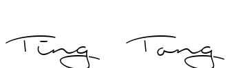 Ting Tong Font Image