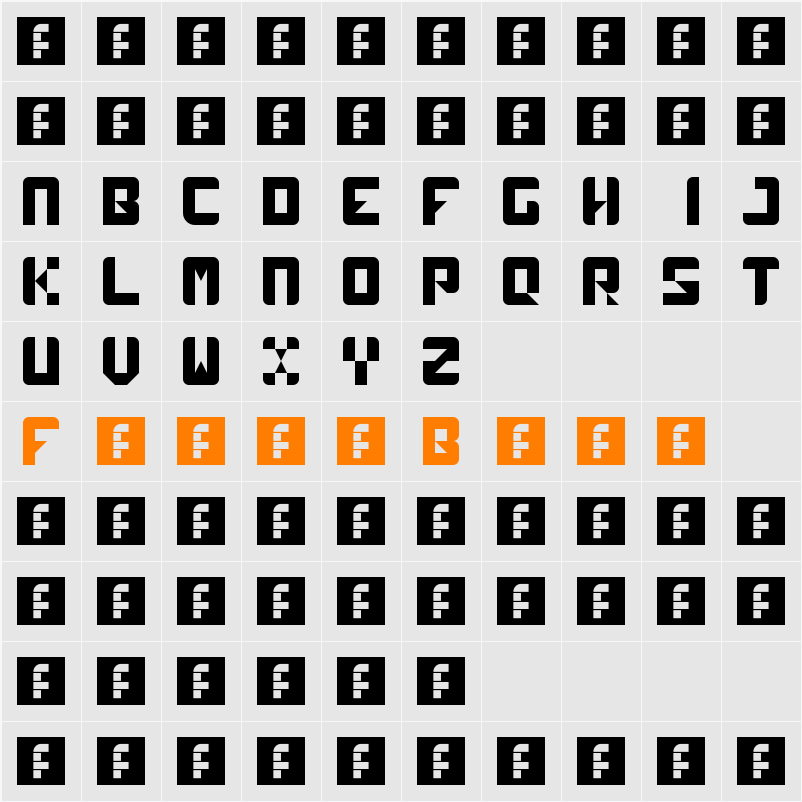 sympul Character Map