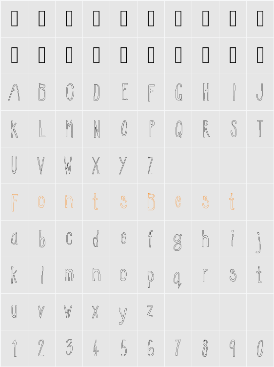 WS Egg Character Map