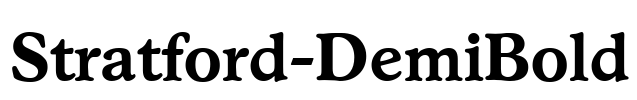 Stratford-DemiBold