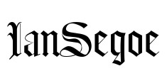 IanSegoe Font Image